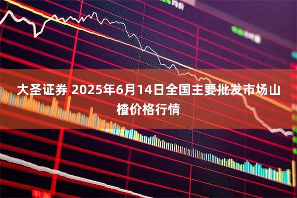 大圣证券 2025年6月14日全国主要批发市场山楂价格行情